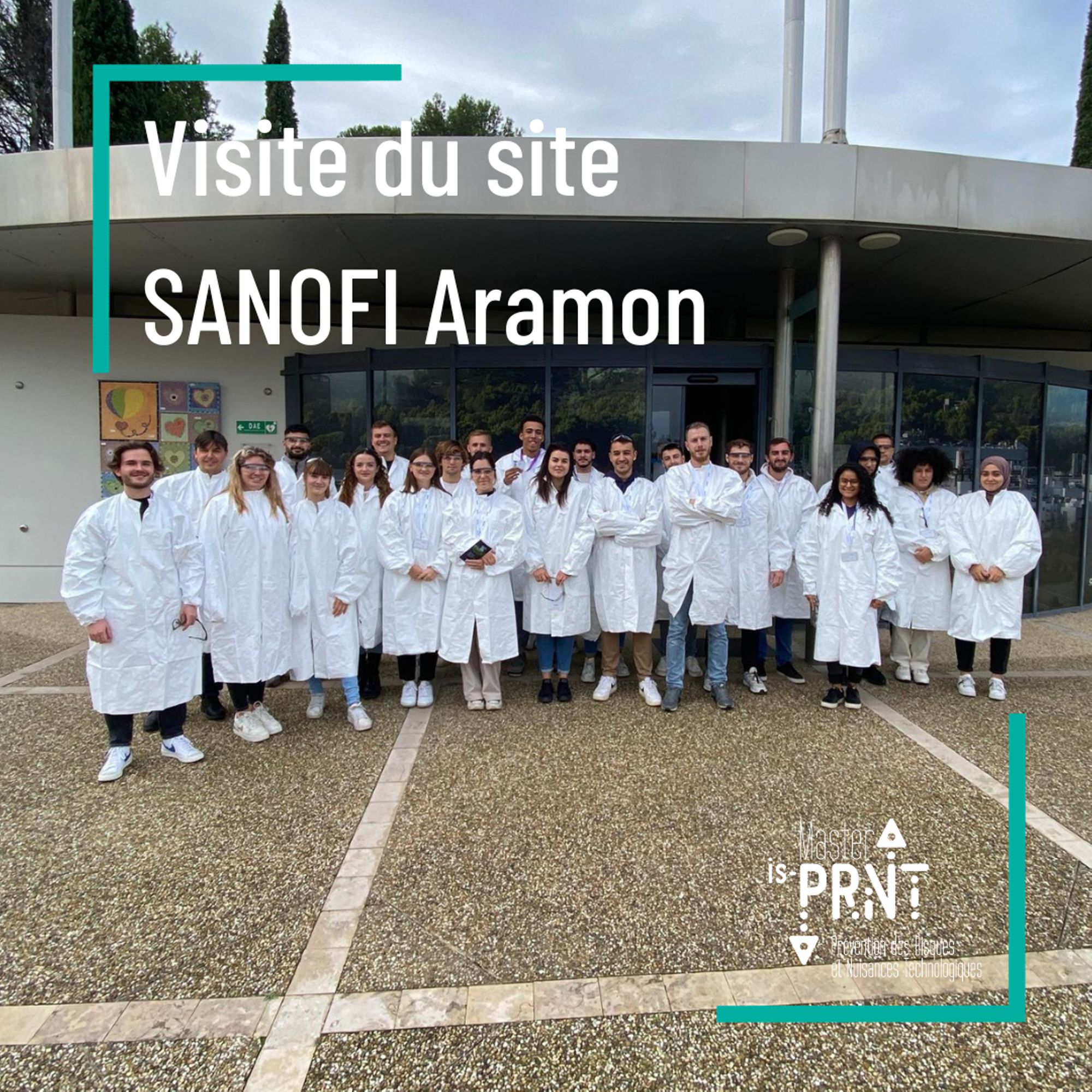 Visite de la STEP du site Sanofi Aramon